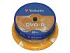 Verbatim
Verbatim DVD-R x 25 - 4.7 GB - storage media