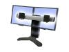 Ergotron
Ergotron LX Dual Display Lift Stand - stand