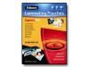 Verbatim
Fellowes Laminating Pouches Capture 125 micron - lamination pouches