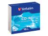 Verbatim
Verbatim CD-R x 10 - 700 MB - storage media